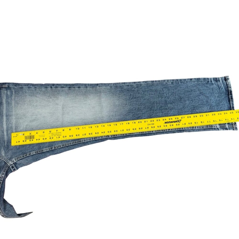 BKE Tyler Jeans  - Men's 36x36 - Relaxed Fit Stretch - Grise Color - NWT - Picture 9 of 14